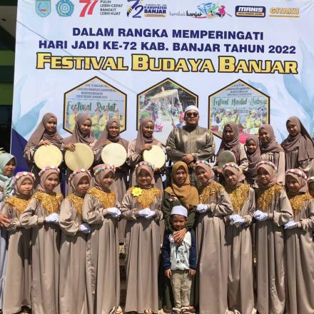 Grup Rudat Al Hidayah Asal Desa Takuti Juara 3 se-Kabupaten Banjar